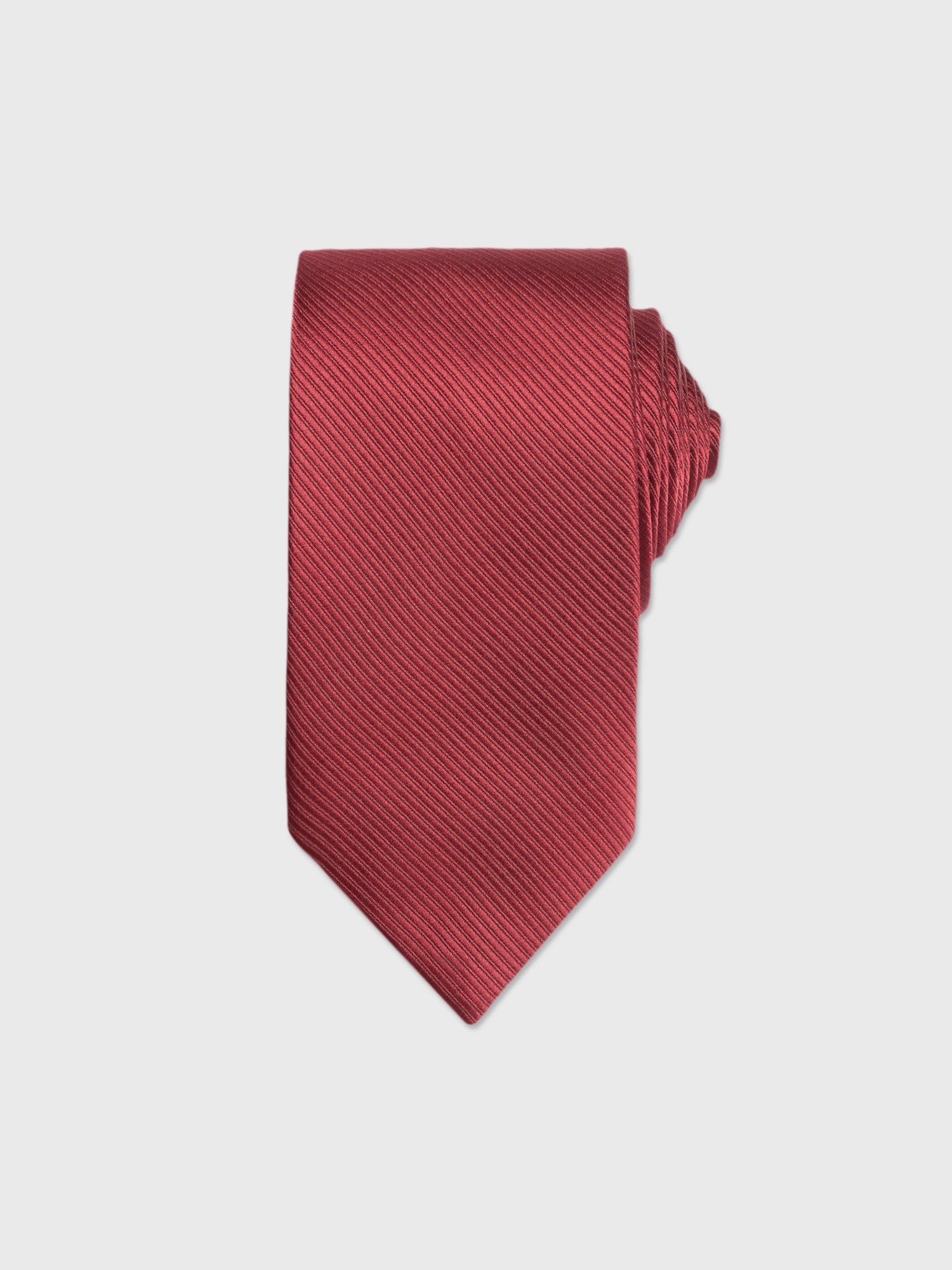 Элегантный фактурный галстук 20LINE ITI0032, цвет бордо