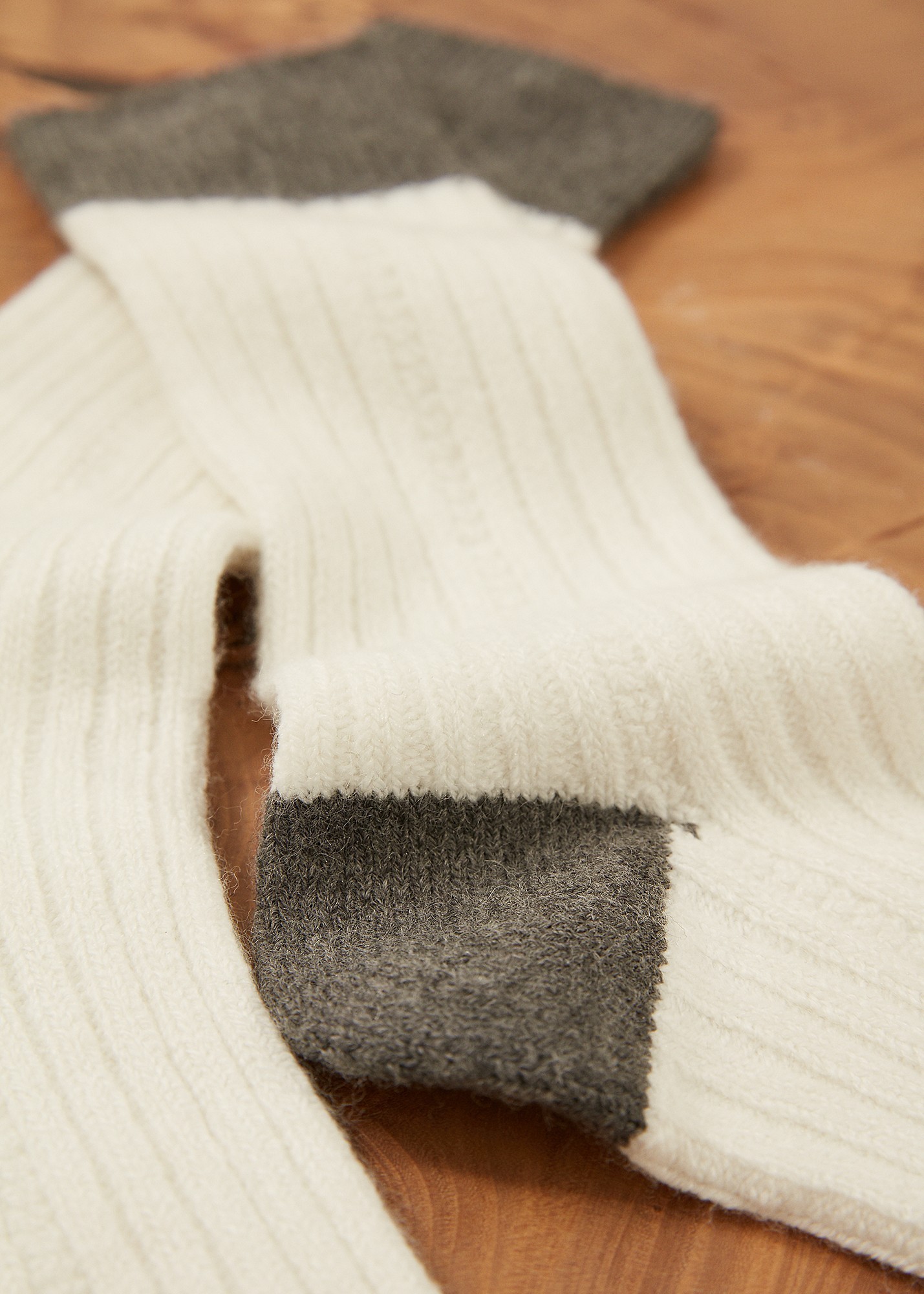 Теплые носки с добавлением шерсти 20LINE ISK0001V, цвет белый, размер 27*29 - фото 2