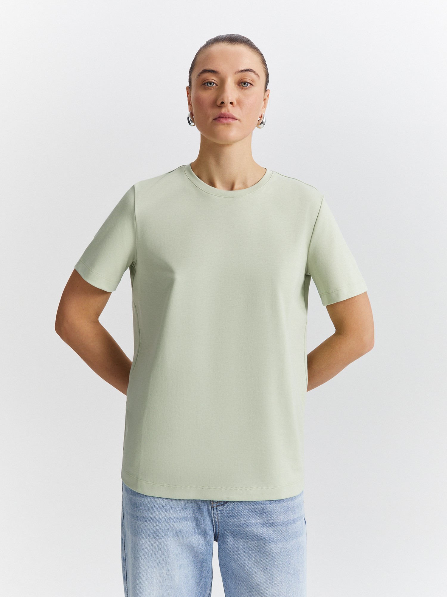 Трикотажная футболка  (50)