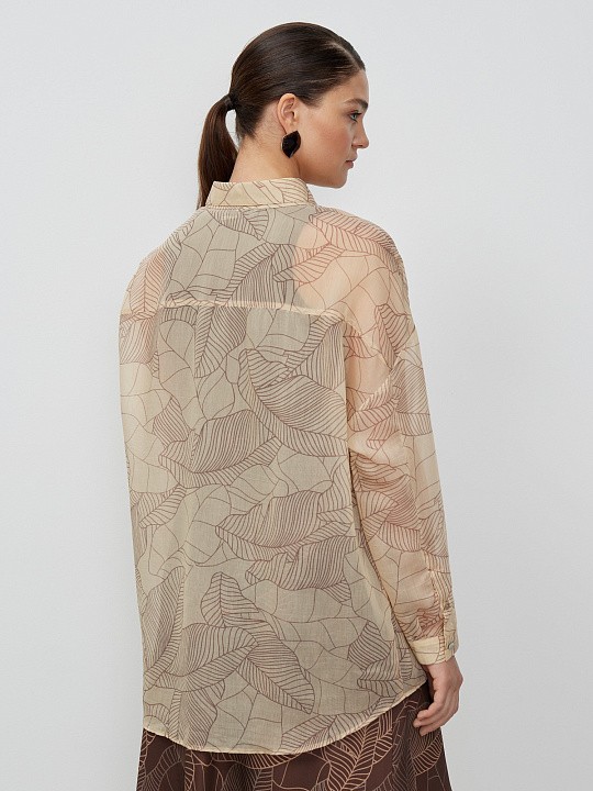 Легкая блуза с принтом Lalis арт. BL07105                                           