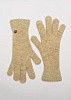 Вязаные перчатки с шерстью и альпакой