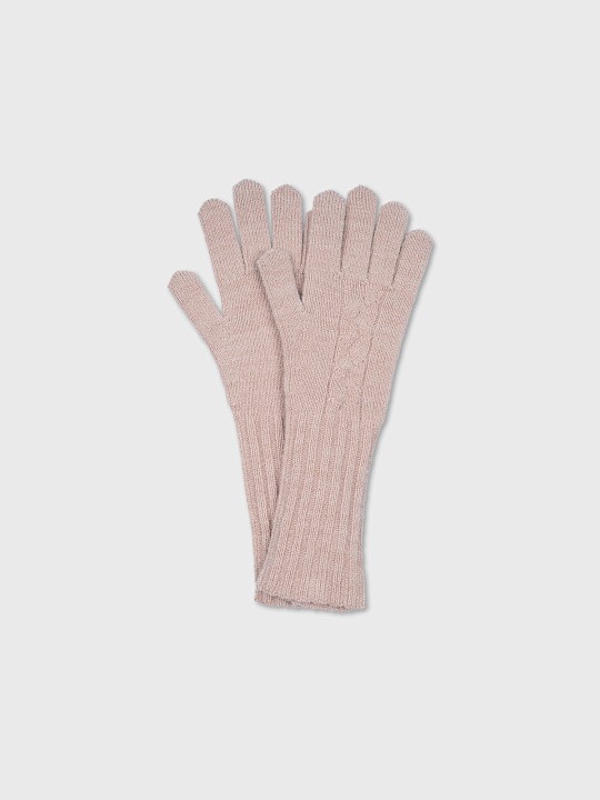 Перчатки из шерсти розового оттенка ELIS арт. GL0003V                                           