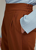 Карамельные брюки со складками