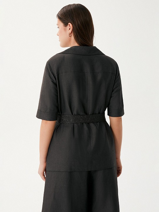 Блуза с карманами текстильная Lalis арт. BL0677                                            